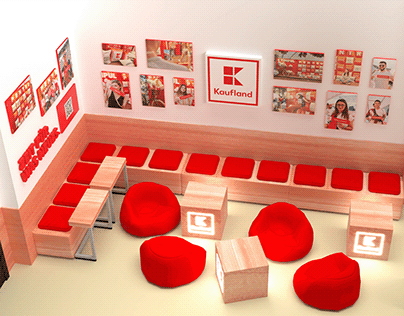 Project thumbnail - Kaufland FABIZ Students Lounge 3D Model