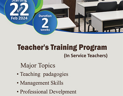 Teaching Training program