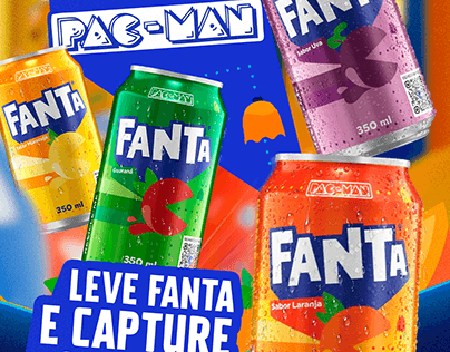 Estudo Branding | Fanta Pac-Man