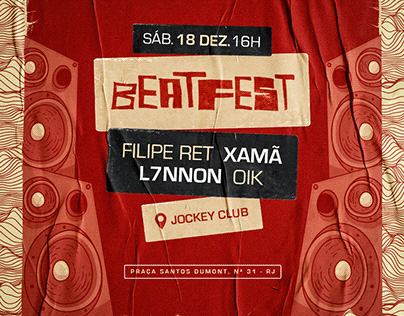 Flyer Evento - Beat Fest