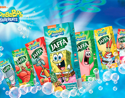 Packaging Design for Juice Brand with Nickelodeon