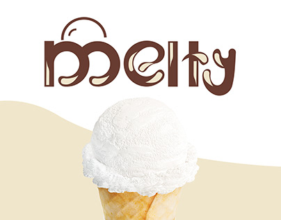 Melty ice cream branding project