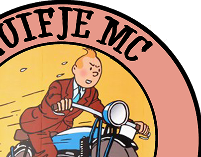 Kuifje MC (Tin Tin MC) Badge