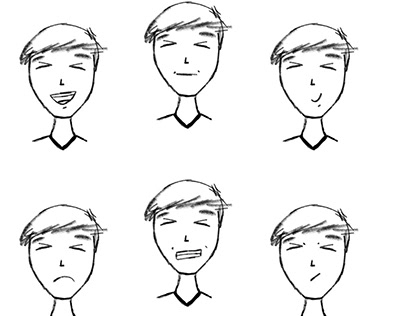 Facial expressions - Drawing