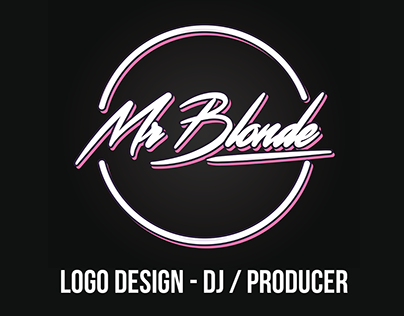 Logo Design DJ / Producer - Mr Blonde