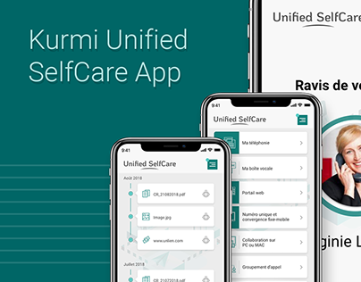 [Design application mobile] - Kurmi Unified SelfCare