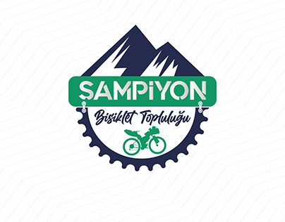Şampiyon Bisiklet Topluluğu Logo Tasarımı