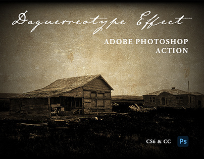 Daguerreotype Effect - Photoshop Action