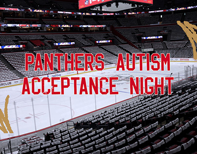 PANTHERS AUTISM ACCEPTANCE NIGHT