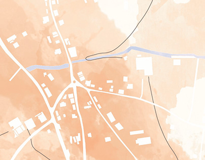 İzmir / Gülbahçe Village Solid Void Map and Height Map