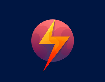 thunder ball colorful logo