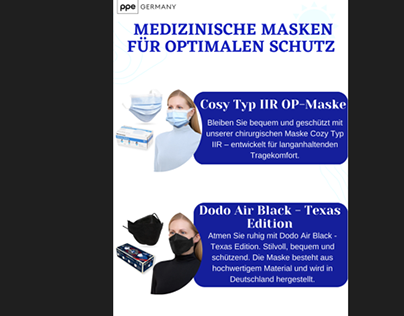 Medizinische Maske - PPE Germany