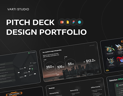 Pitch Deck Design Portfolio : Graphic Design | Branding