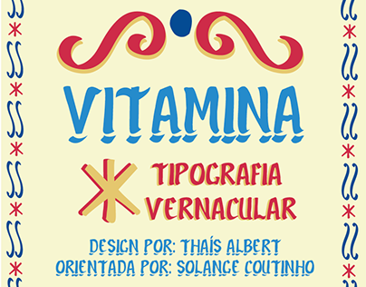 Tipografia vernacular - Vitamina