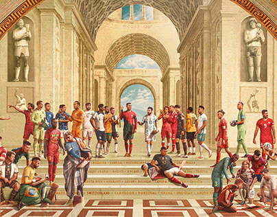 "School of Athens" - World Cup 2022