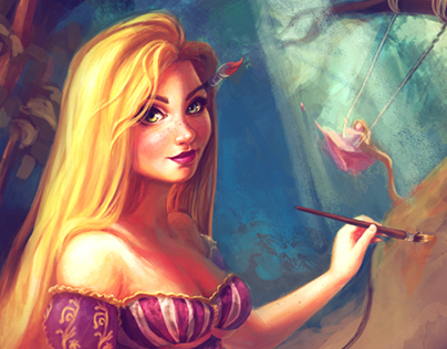 Rapunzel, Adding to Her Gallery