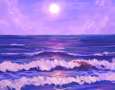 Practice: Moonlight On The Sea