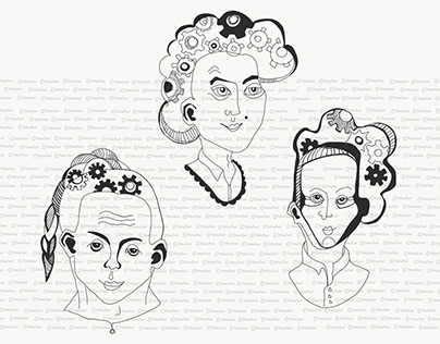 Heads in Ink
