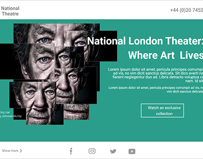 Projekty dotyczące National London Theatre