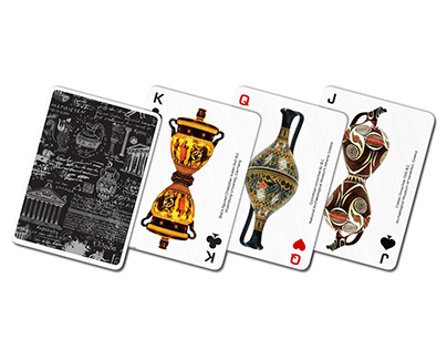 Ancient Greek Pottery - Playing Cards