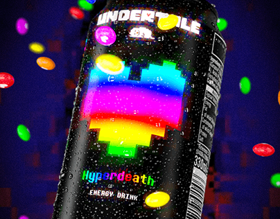 Project thumbnail - Undertale Skittles Energy Drink - Product Video