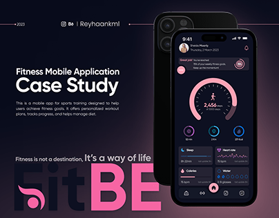 Fitness Mobile Application - UI/UX Case Study