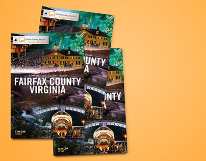 Project thumbnail - Fairfax County Official Visitors Guide 2019 & Redesign