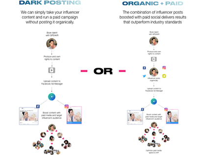 Influencer Marketing + Paid Social One Sheet