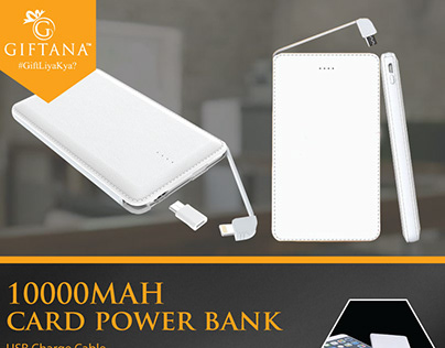 Buy online Giftana Branded Card power bank in India | 5