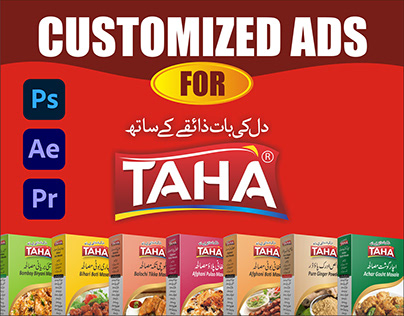 Customized Ads or Social Media Post Design for TAHA