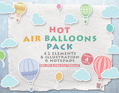 Hot Air Balloons Pack