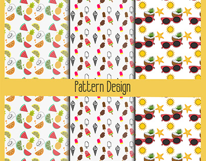 Summer pattern design