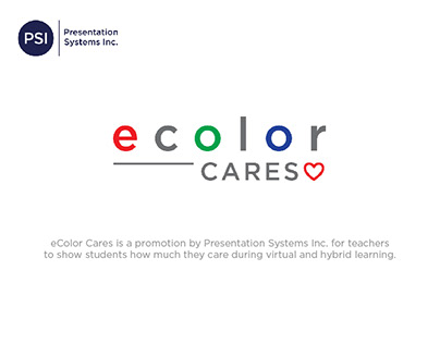 eColor Cares - Hybrid Learning promotion for teachers
