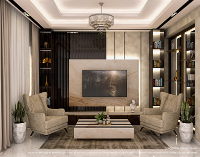 Luxury Tv Lobby Design