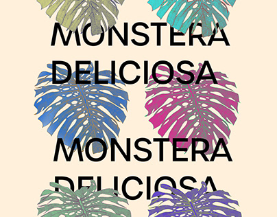 Monstera Deliciosa Poster