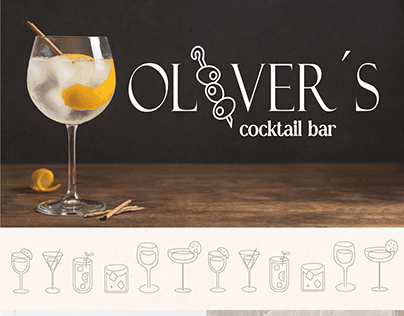 Project thumbnail - Oliver's Cocktail Bar | Identidade Visual