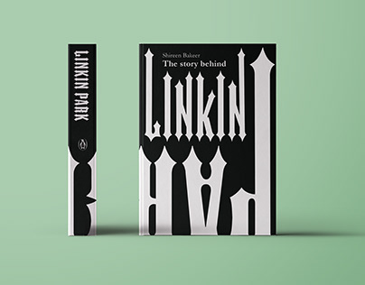 Linkin Park book cover and poster