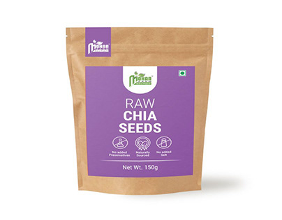 Natural Edible Raw Chia Seeds