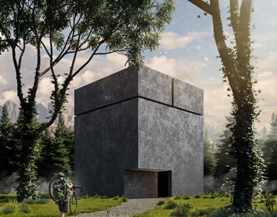 Spiritual Pavilion influenced by Tadao Ando