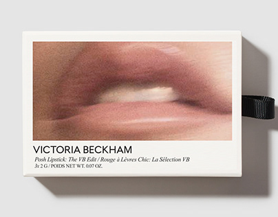Victoria Beckham Cosmetics Packaging