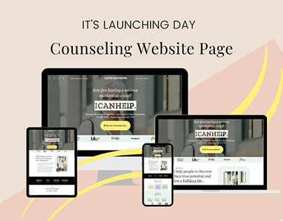 counseling website page