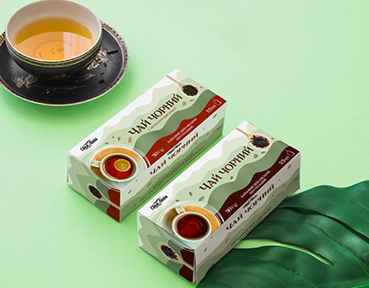 Redesign of tea packaging for TM Svoya Liniya