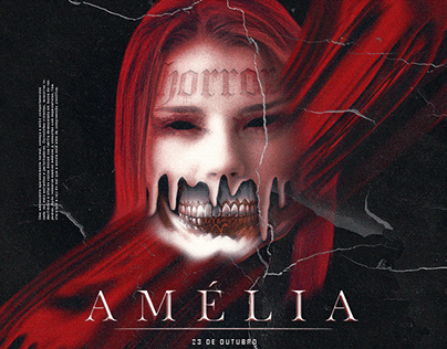 Amélia- flyer filme de terror
