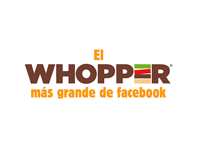 El Whopper más grande de Facebook