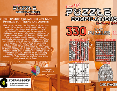 Puzzle Compilations for Teens and Adults Easy