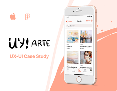 UX-UI - UY! Arte: App para Amantes del Arte