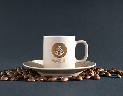 Logo, menu and branding design for coffee company