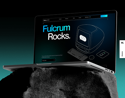Fulcrum Rocks® / Brand identify & UI/UX design