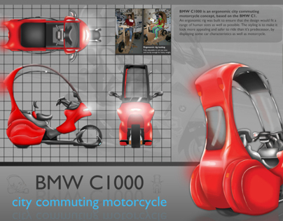 BMW C1000 - City Commuter concept