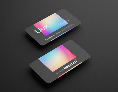 Business Card Brand Design| Liux